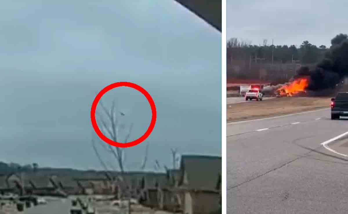 Vídeo mostra helicóptero militar dos EUA caindo no Alabama, e não há sobreviventes