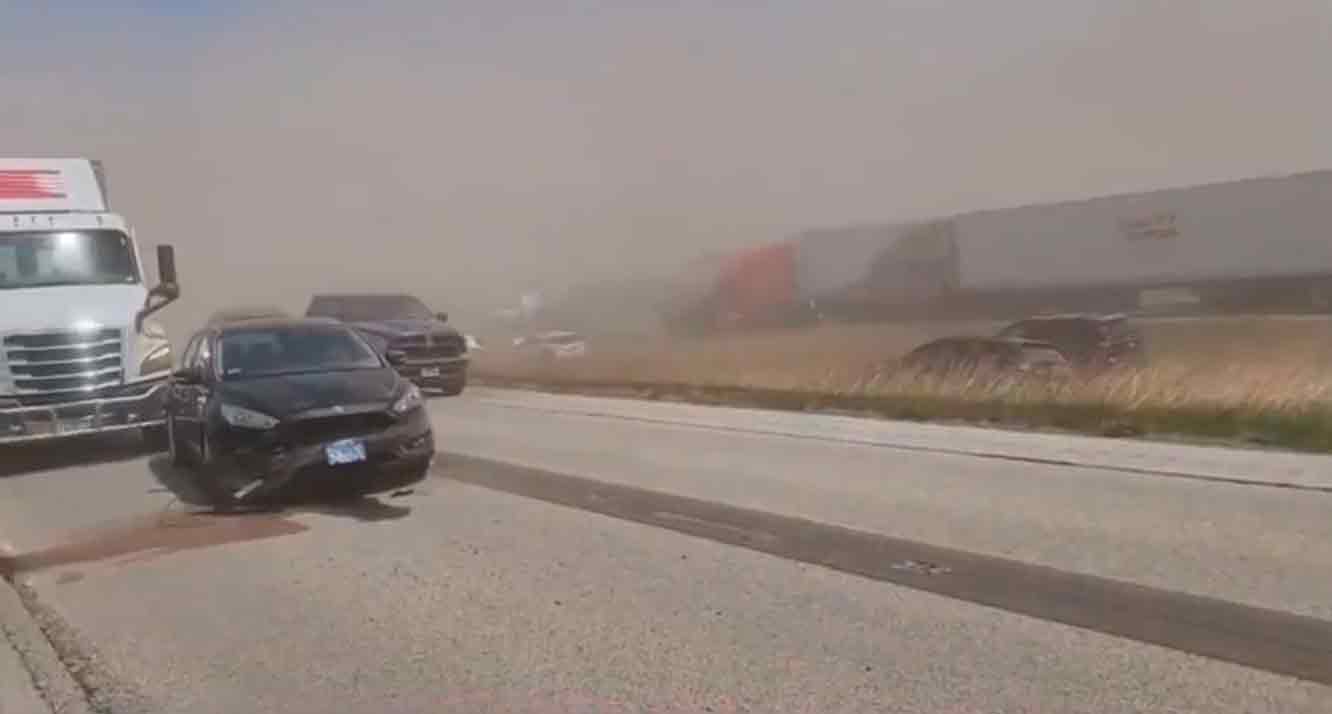 Vídeo: Tempestade de areia provoca acidente com pelo menos 6 mortes nos EUA