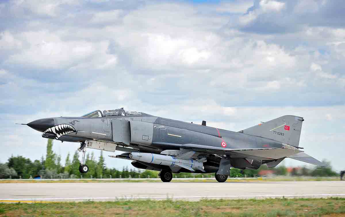 Fuerza Aérea Turca F4E Phantom II. Foto: Flicker / defenceimages