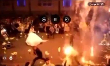 Vídeo: Pelo menos 100 pessoas morrem durante incêndio em festa de casamento no Iraque. Foto: Reprodução Twitter