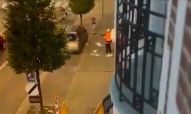 Vídeo mostra terrorista preparando início do ataque em Bruxelas, na Bélgica