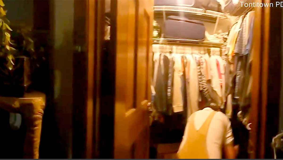 Policja znajduje 'tajne drzwi' w szafie i dokonuje przerażającego odkrycia