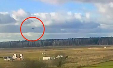 VÍDEO mostra o momento de queda de avião na região de Moscou . Foto e Vídeo: Comitê Investigativo da Rússia
