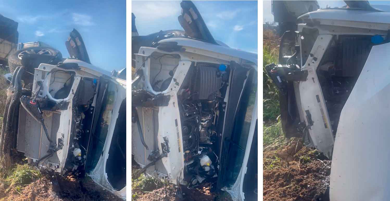 Video: Gospel singer involved in serious car accident with husband
