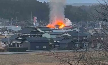 Vídeo: Terremoto de magnitude 7.6 abala Japão e gera alerta de tsunami. Vídeo e fotos: Reprodução Twitter @DisasterTrackHQ