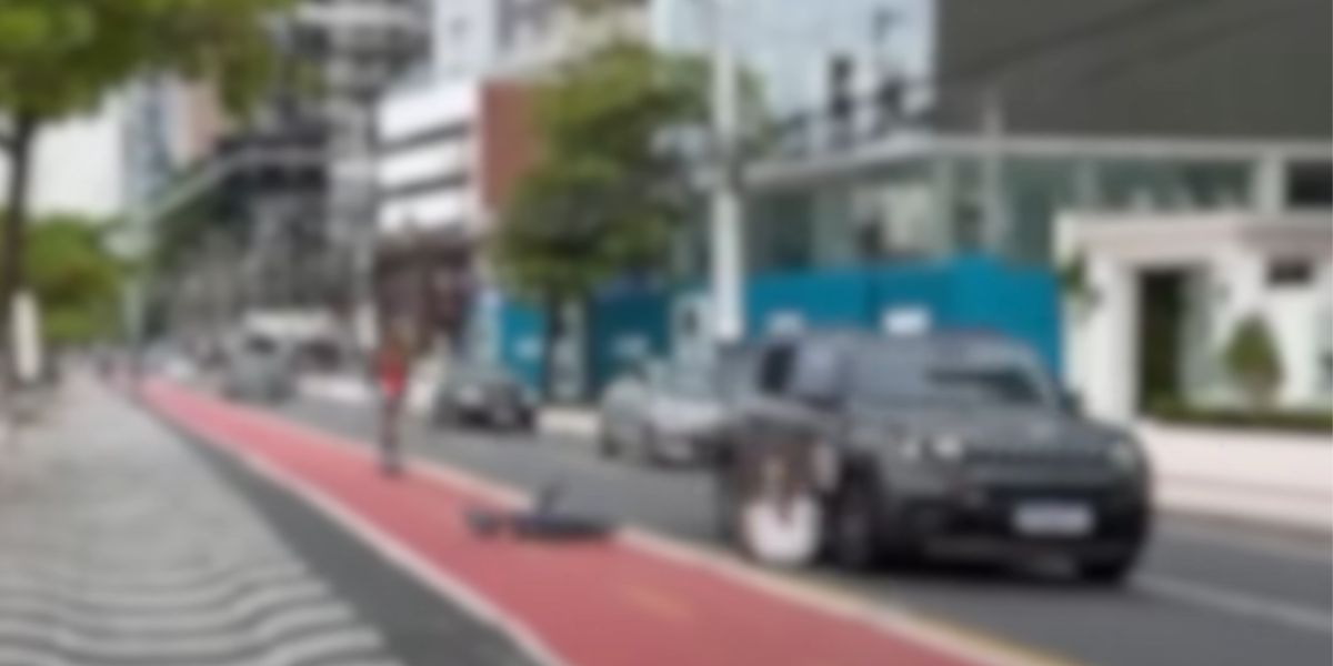 Mężczyzna łamie siedem żeberek po otrzymaniu łokcia na ścieżce rowerowej w Brazylii
