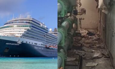 Dois membros da tripulação de um navio da Holland America morrem em acidente durante cruzeiro nas Bahamas