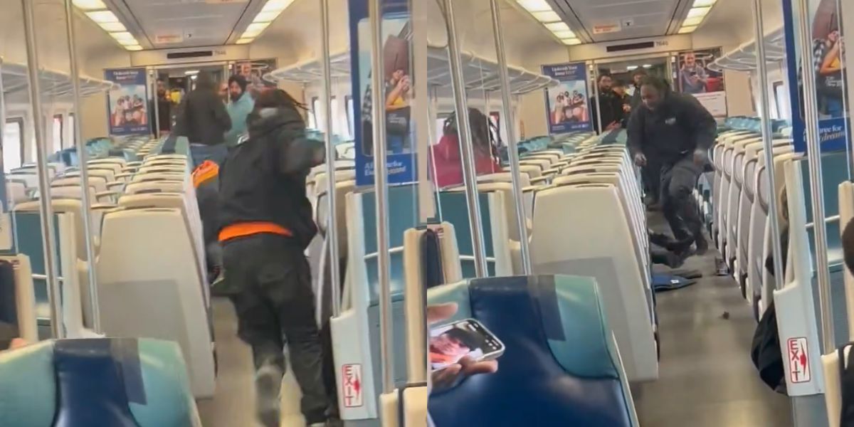 Film pokazuje brutalne atakowanie pasażera metra w Nowym Jorku
