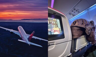 Idosa cobre a TV de um passageiro do voo da Delta Air Lines e revolta internautas