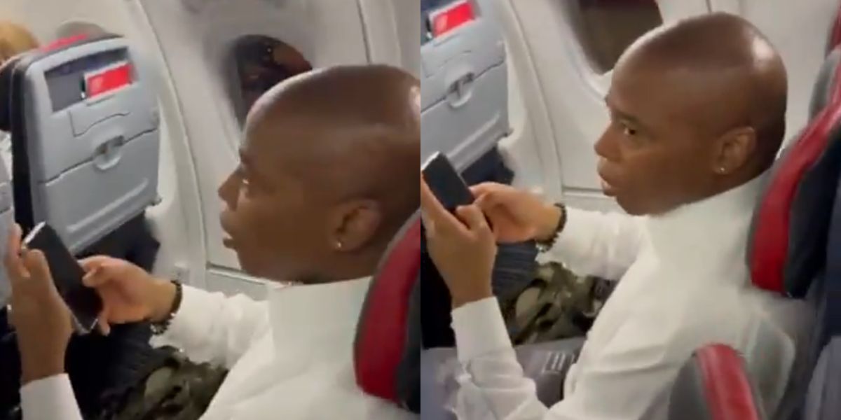Vídeo polêmico: Passageira xinga prefeito de Nova York em um avião de Miami
