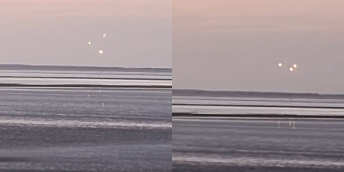 Bizarre video: Mysterieuze bollen gespot aan de kust van het Verenigd Koninkrijk