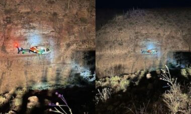 Duas pessoas são resgatadas no Arizona depois de cair 90 metros de penhasco