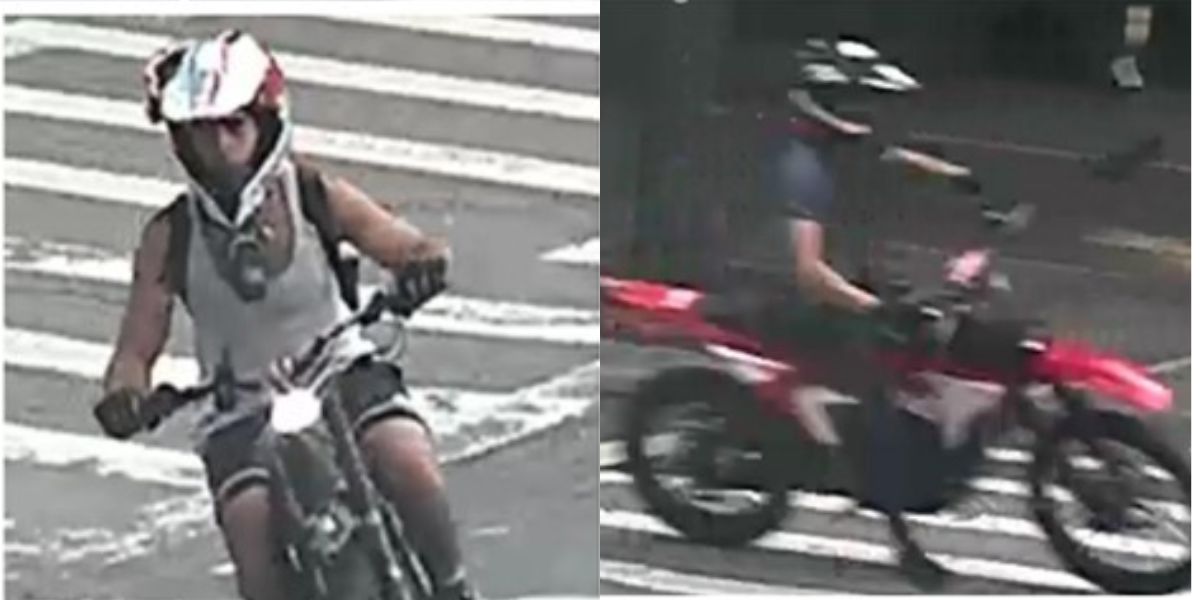 Motociclista fere policial da cidade de Nova York em colisão no Central Park