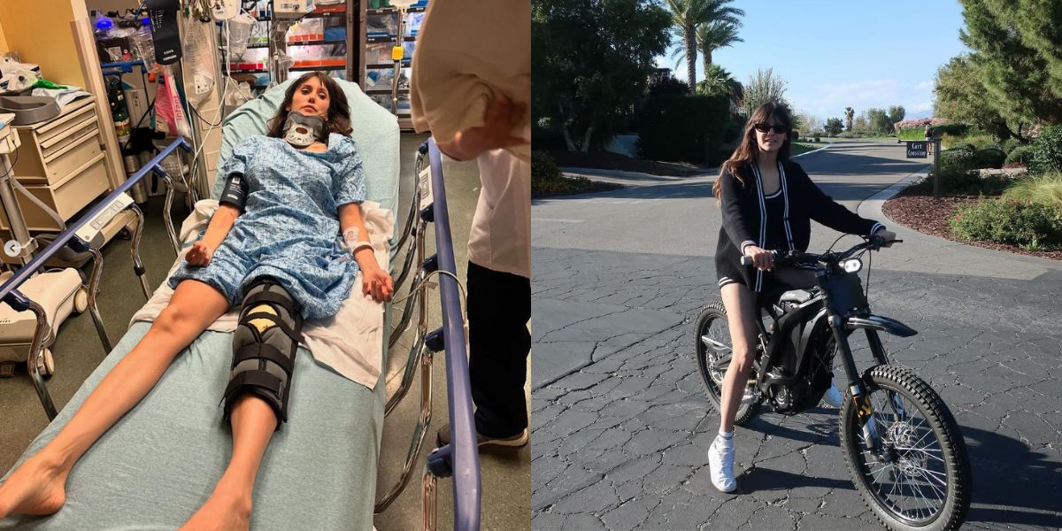 Atriz Nina Dobrev sofre grave acidente de bicicleta e está hospitalizada