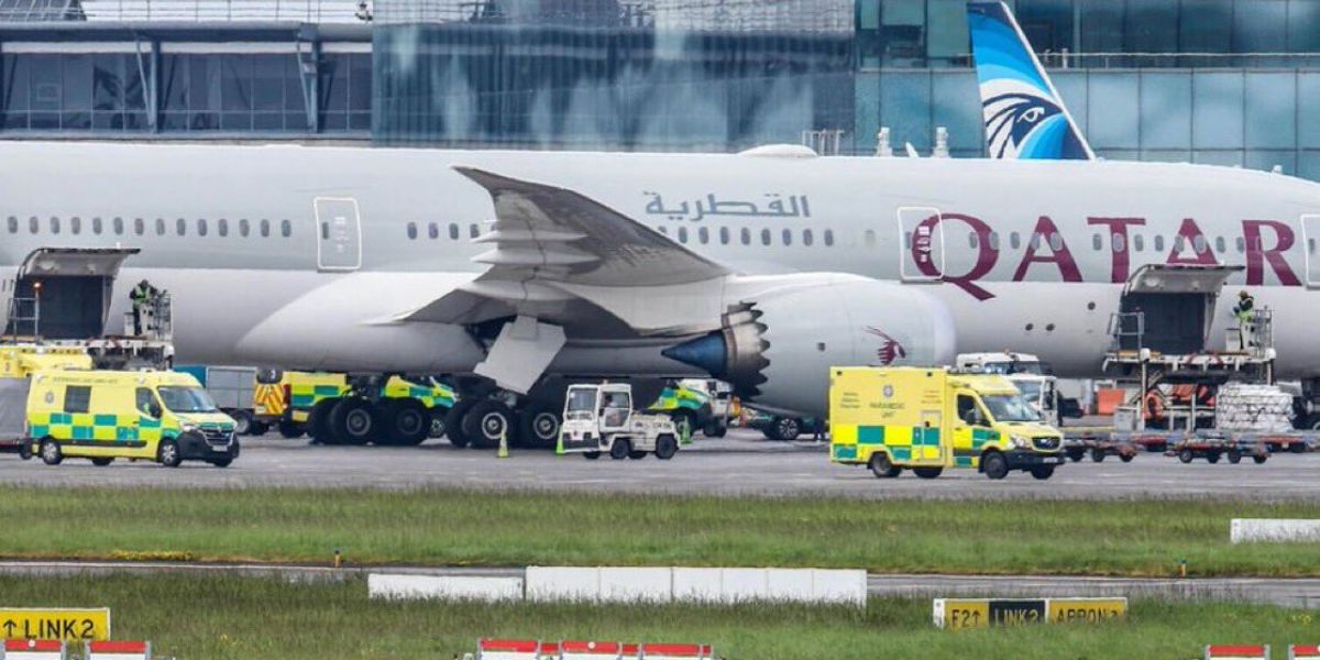 Dwunastu pasażerów rannych podczas turbulencji na pokładzie lotu Qatar Airways