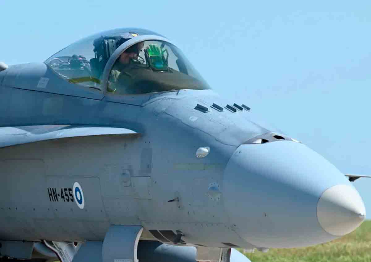 Fińskie myśliwce F/A-18 Hornet. Zdjęcie i wideo: Instagram @ilmavoimat