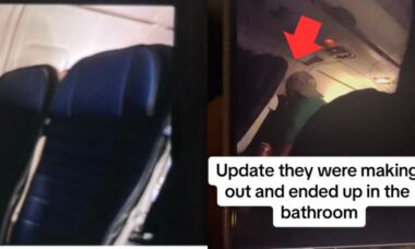 Vídeo bizarro: Marido é flagrado traindo a esposa durante voo da United Airlines