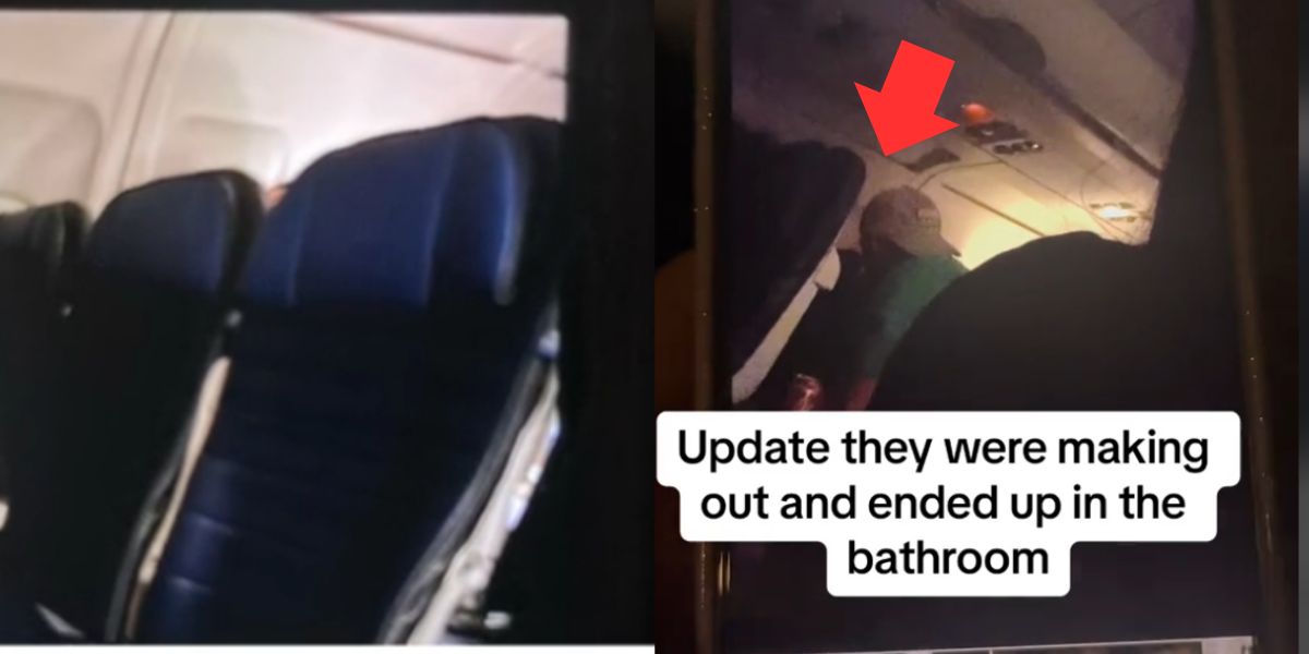 Vídeo bizarro: Marido é flagrado traindo a esposa durante voo da United Airlines