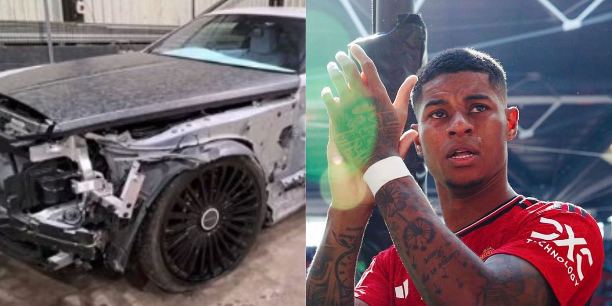 Jogador de futebol Marcus Rashford foi flagrado dirigindo seu Rolls-Royce a mais de 110 km/h meses depois de bater seu carro