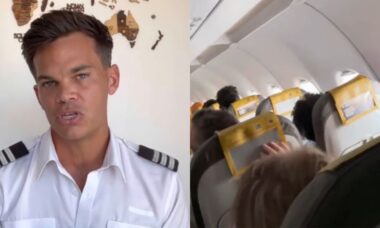 Piloto de avião explica em vídeo do TikTok quais são os melhores lugares para enfrentar uma turbulência