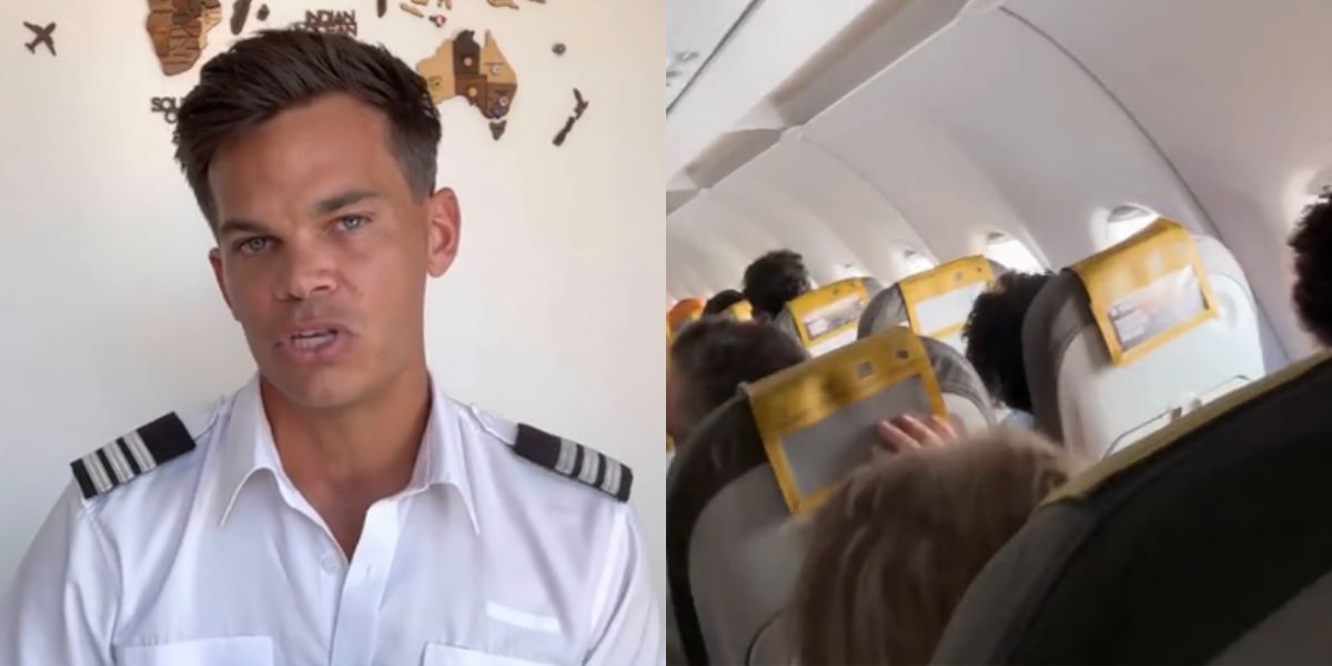 Pilot samolotu wyjaśnia w filmiku na TikToku, które miejsca są najlepsze do radzenia sobie z turbulencjami