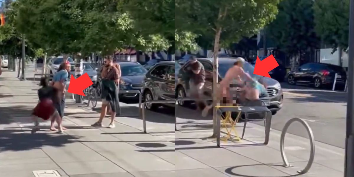 Video: Nudisti a San Francisco salvano un turista brasiliano dall'attacco di un pirata con un cannello