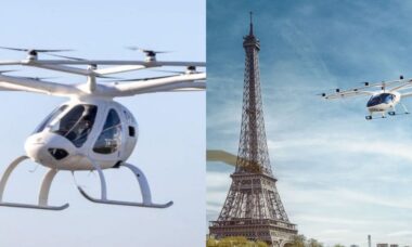 Táxis voadores elétricos são autorizados a voar durante Olimpíadas de Paris