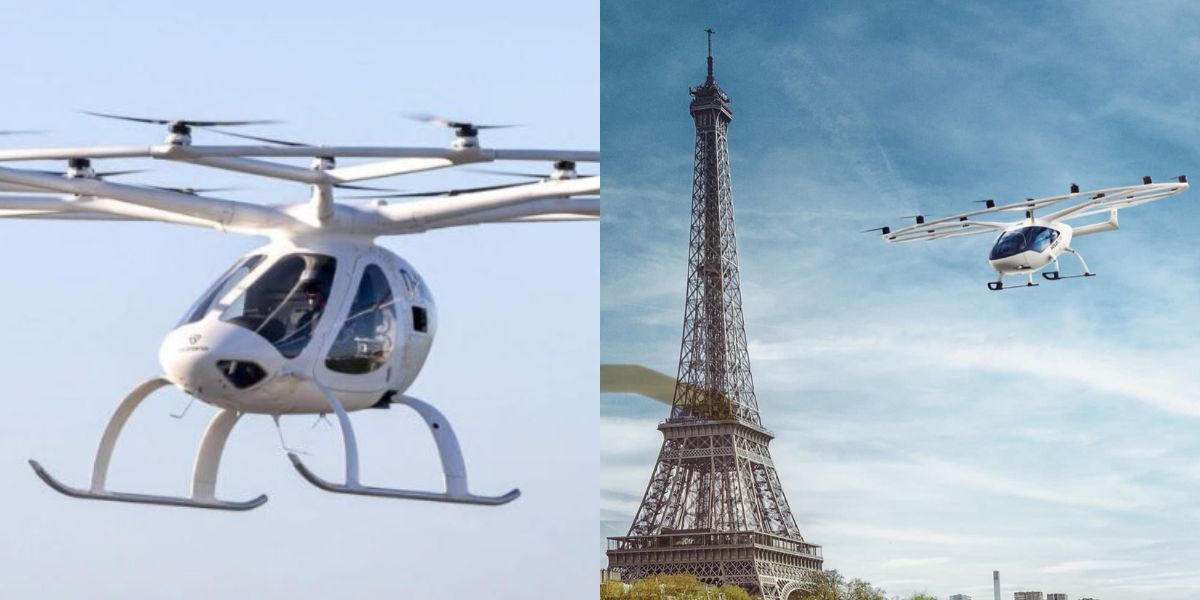 Taxis volants électriques autorisés à voler pendant les Jeux olympiques de Paris