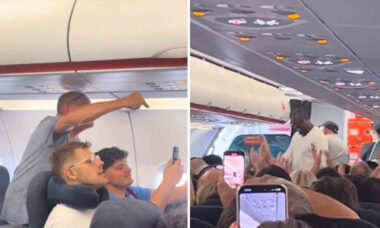 Vídeo: Avião faz pouso forçado depois de homem bêbado tentar abrir portas de emergência durante o voo