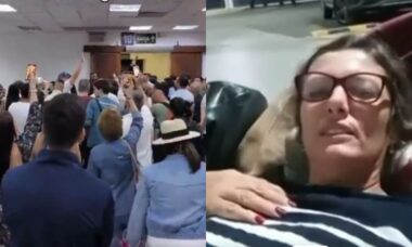 Passageira registra caos causado por overbooking em cruzeiro no Brasil
