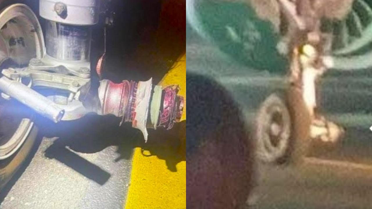 Roda se solta durante pouso forçado da Frontier Airlines e passageiros ficam desesperados