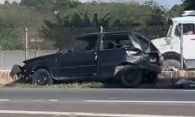 Motorista colide com dois carros depois de dirigir quase 1 km na contramão no Brasil