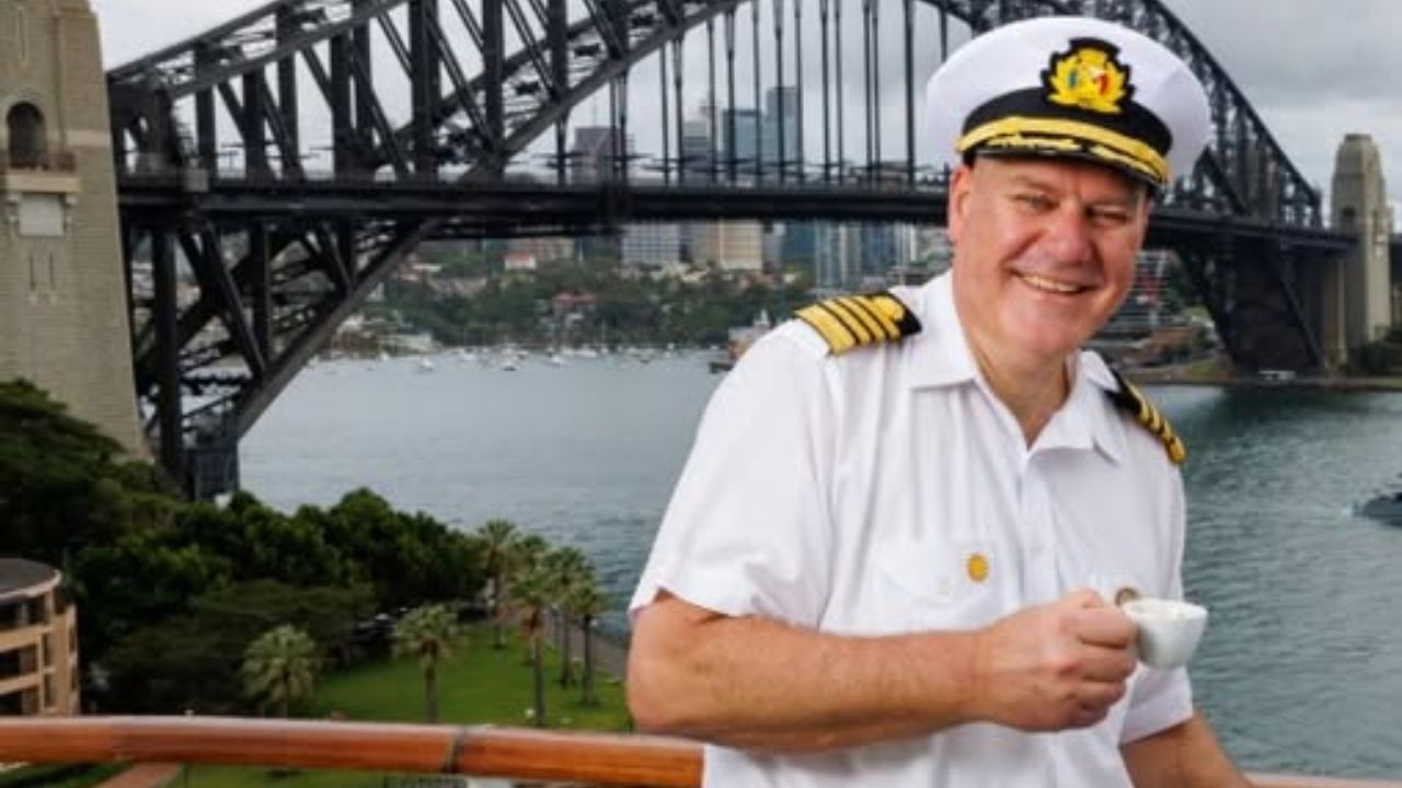 Capitão de cruzeiro da Princess Cruises morreu durante uma viagem de 19 dias
