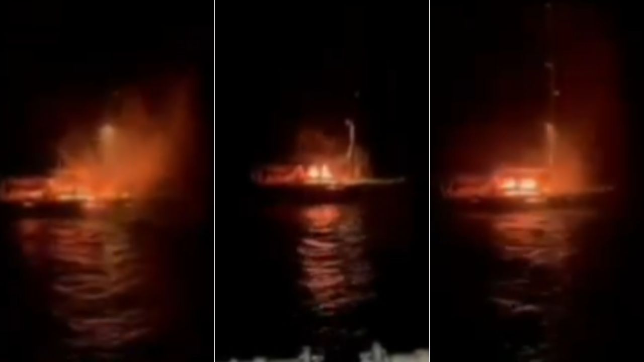 Wideo: Brazylijski jacht transportujący 3 tony kokainy zestrzelony przez marynarkę USA