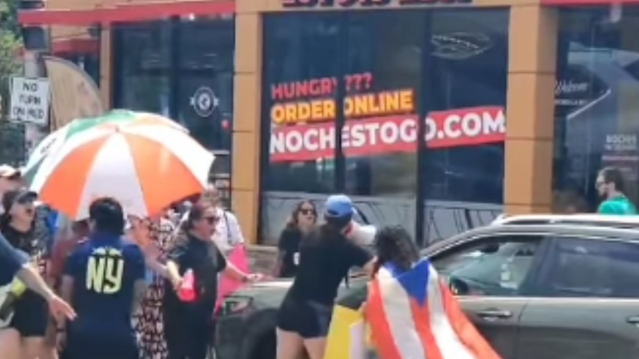Woman runs over protesters during ICE demonstration in New Jersey in tense video