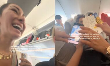 TikToker dos EUA viraliza após embarcar em voo para a Tunísia achando que ia para França