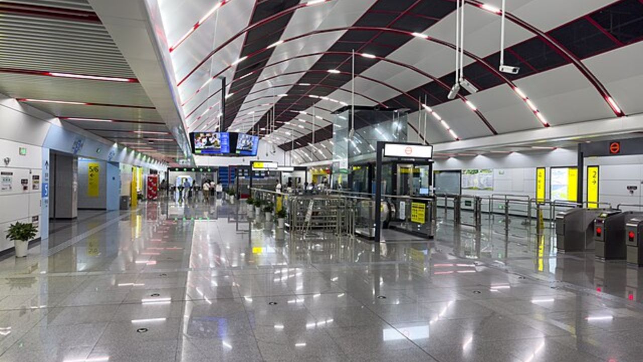 China is home to the world's deepest subway station, with 40 floors below the city