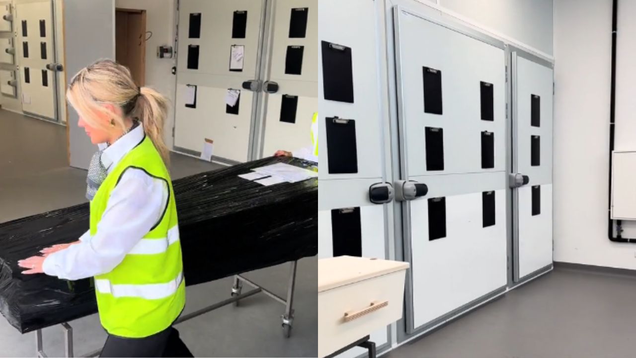 Coordenador de necrotério de aeroporto explica em detalhes o que se faz quando alguém morre no avião